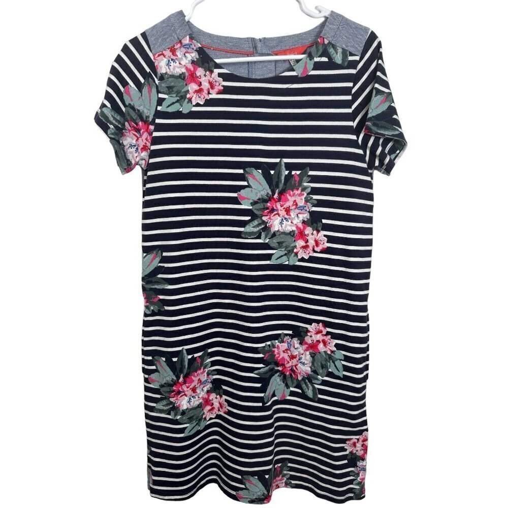 Joules‎ Imelda Shift floral and denim dress, size 6